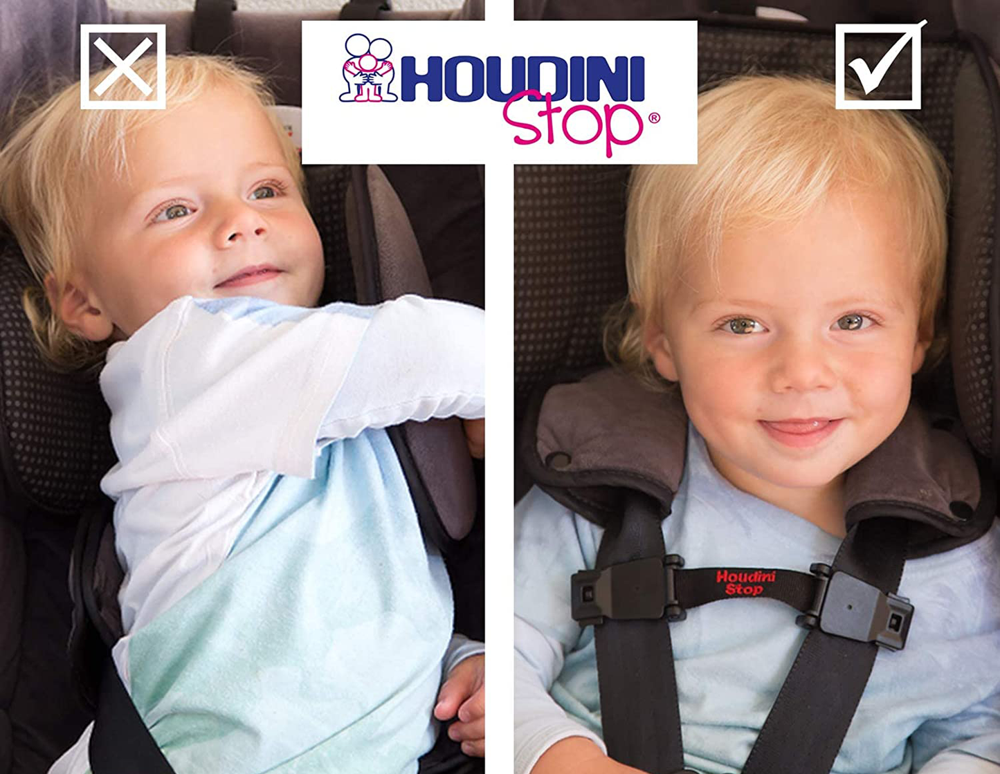 Houdini Stop - Car Seat Chest Strap